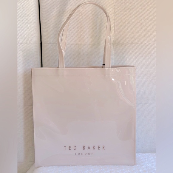 NWT, Ted Baker Dusty Pink Bow Detail Large Icon Tote Bag - Picture 2 of 7